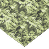 Aquarellmuster im Abstrakten Grün Tischdecke (Schrägansicht)