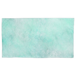 Aquarellmuster Meeresschaum Stranddekor Kissenbezug