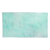 Aquarellmuster Meeresschaum Stranddekor Kissenbezug (Rückseite-Rechts)