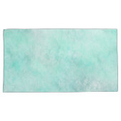 Aquarellmuster Meeresschaum Stranddekor Kissenbezug (Vorderseite-Rechts)