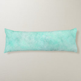 Aquarellmuster Meeresschaum Stranddekor Seitenschläferkissen