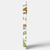 Aquarellmuster mit handgezeichnet Waldpilz Case-Mate iPhone Hülle (Rückseite / Rechts)