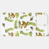 Aquarellmuster mit handgezeichnet Waldpilz Case-Mate iPhone Hülle (Rückseite (Horizontal))