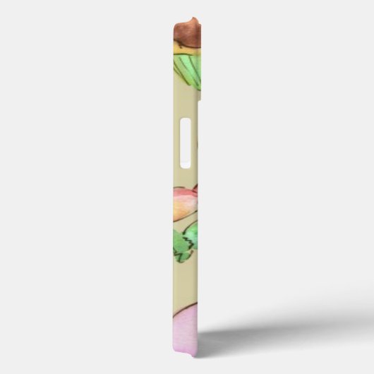 Aquarellmuster mit Süßigkeiten Case-Mate iPhone Hülle (Rückseite / Rechts)