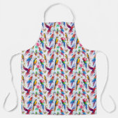Aquarellmuster Schürze (Vorderseite)