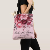 Aquarellmütter der Groom-Tasche Tasche (Von Nahem)