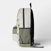 Aquarellmütterchen im Groom-Backpack Bedruckter Rucksack (Rechts)