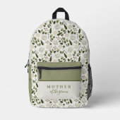 Aquarellmütterchen im Groom-Backpack Bedruckter Rucksack (Vorderseite)