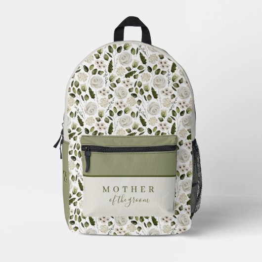 Aquarellmütterchen im Groom-Backpack Bedruckter Rucksack (Vorderseite)