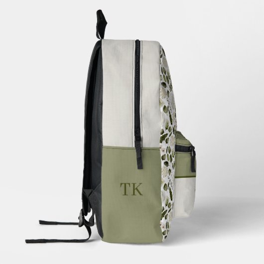 Aquarellmütterchen im Groom-Backpack Bedruckter Rucksack (Links)