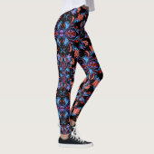 Aquarellnacht Leggings (Rechts)