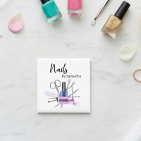 Aquarellnagel Salon Manicure Nagel Polnisch