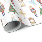 Aquarellnährstoffballett Geschenkpapier (Rolleneckpunkt)