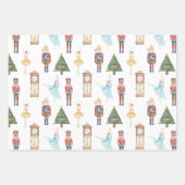 Aquarellnährstoffballett Geschenkpapier Set (Vorderseite 3)