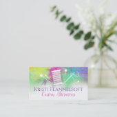 Aquarellnähte nahtlos Visitenkarte (Stehend Vorderseite)