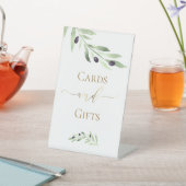 Aquarellnarbenkarten und -geschenkzeichen sockelschild (In SItu)