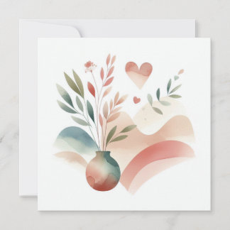 Aquarellnatur 11 feiertagskarte