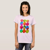 Aquarellnuancen-Spots Pop Art T-Shirt (Vorne ganz)