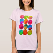Aquarellnuancen-Spots Pop Art T-Shirt (Vorderseite)
