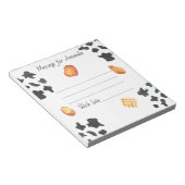 Aquarellnuggets Geburtstagszeitkapsel Notizblock (angewinkelt)