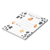 Aquarellnuggets Geburtstagszeitkapsel Notizblock (Rotiert)