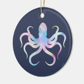Aquarelloktopus Keramik Ornament (Links)