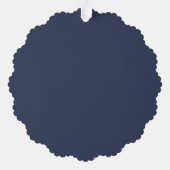 Aquarelloktopus Ornament Karte (Rückseite)