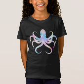 Aquarelloktopus T-Shirt (Vorderseite)