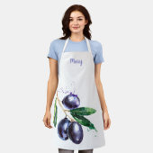 Aquarellöle Anpassbare Schürze (Getragen)