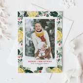 Aquarellon und Grün Foto Weihnachten