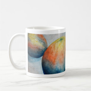Aquarellorangen Kaffeetasse