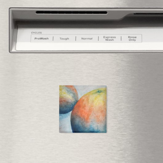 Aquarellorangen Magnet (In Situ (Geschirrspüler))