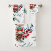 Aquarellpaare Gnoma Badetuch Set (Insitu)