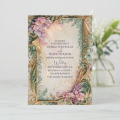 Aquarellpalette mit einem reichen Spektrum an Past Einladung (Stehend Vorderseite)