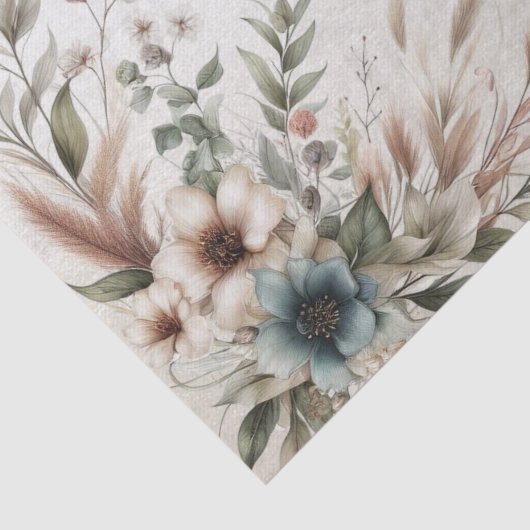 Aquarellpapier für Elfenbein Blumenzwiebeln Seidenpapier (Detail)