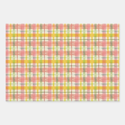 Aquarellpapier für Herbst-Rose Geschenkpapier Set (Vorderseite 2)