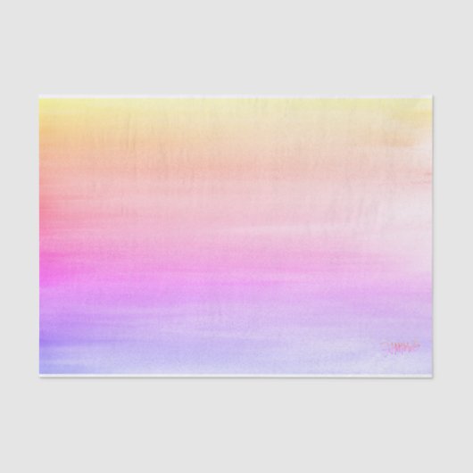 Aquarellpapier - HAMbWG Seidenpapier (Vorderseite)