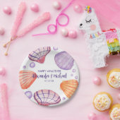 Aquarellpapier-Platte Pappteller (Party)