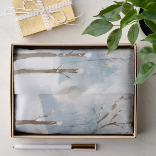 Aquarellpapier Seidenpapier (Geschenk)