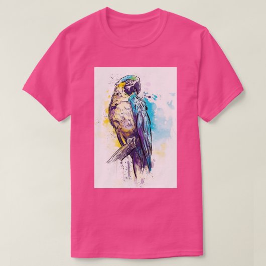 Aquarellparton T-Shirt (Design vorne)