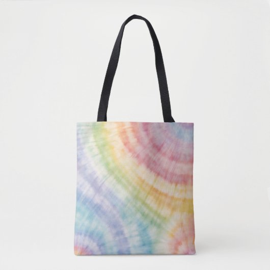Aquarellpaste Rainbow Gefärbte Krawatte Kissen Tasche (Vorderseite)