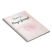 Aquarellpaste Rosa Rosengebet Journal Notizblock (Rechte Seite)