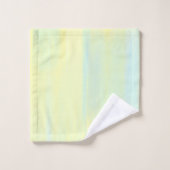 Aquarellpastellfarben Blendet Handtuch Badhandtuch Set (Waschlappen)