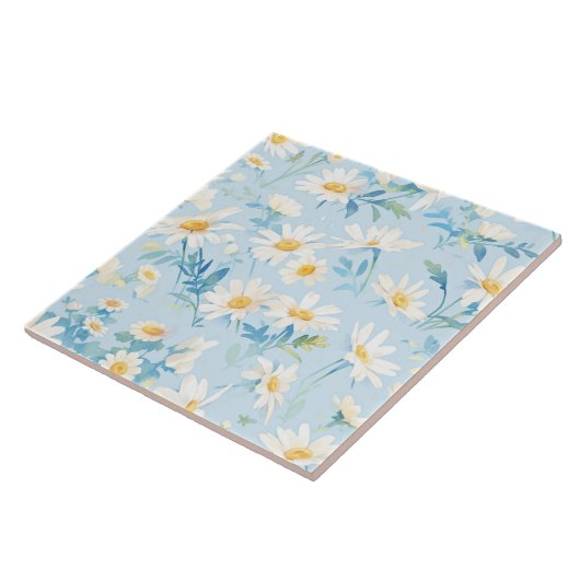 Aquarellpastellfarben Fliese (Seite)