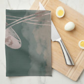 Aquarellpastellfarben Pilz Geschirrtuch (Viertel Falte)