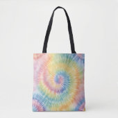 Aquarellpastellfarben Rainbow Gefärbte Krawatte Tasche (Vorderseite)