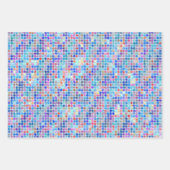 Aquarellpastellpunkte Geschenkpapier Set (Vorderseite 3)