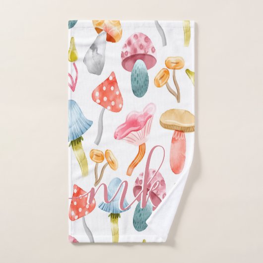 Aquarellpastellräume Badhandtuch Set (Handtuch)