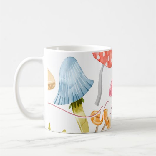 Aquarellpastellräume Kaffeetasse (Links)
