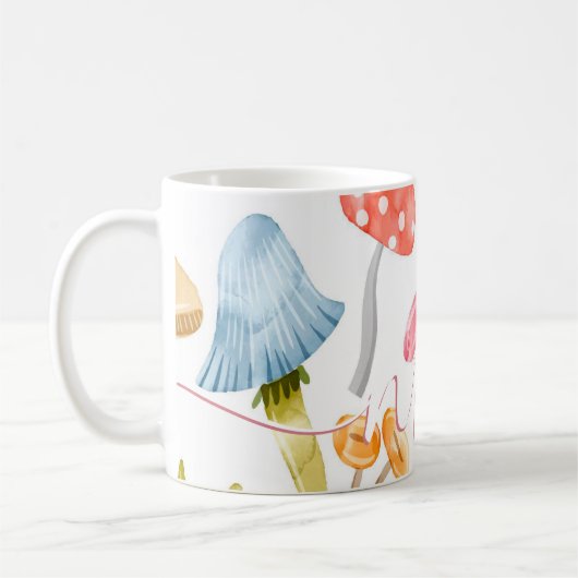 Aquarellpastellräume Kaffeetasse (Links)